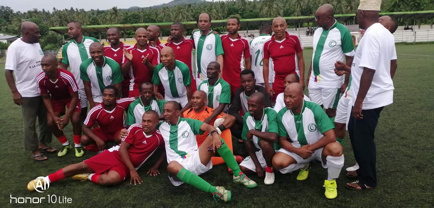 image Football, rencontre inter-ligue des vétérans à Ngazidja Aimablement, Moroni et Mutsamudu se neutralisent à 1-1